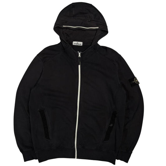 Stone island zip up hoodie (XXL)