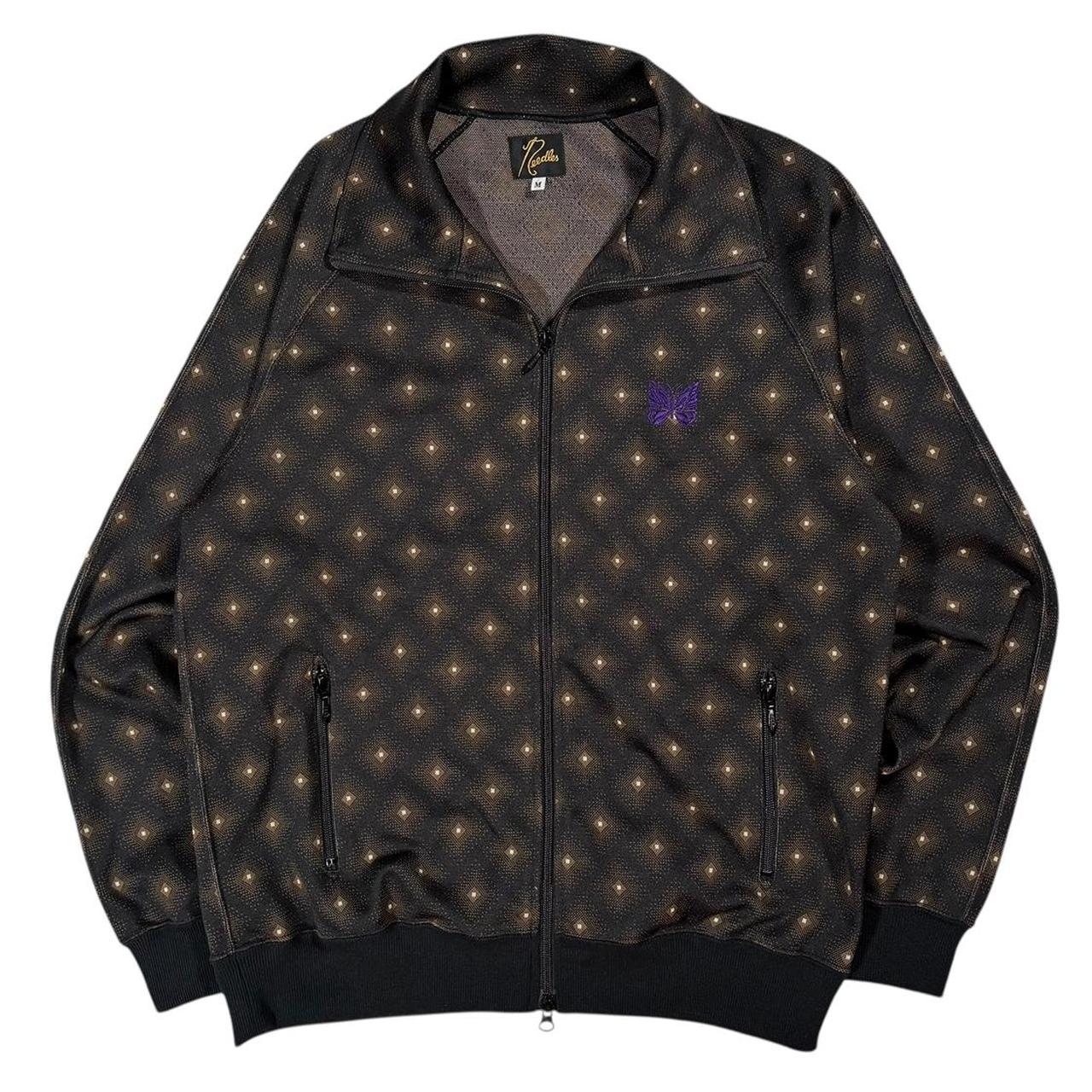 Needles pattern full zip tracksuit jacket (M)