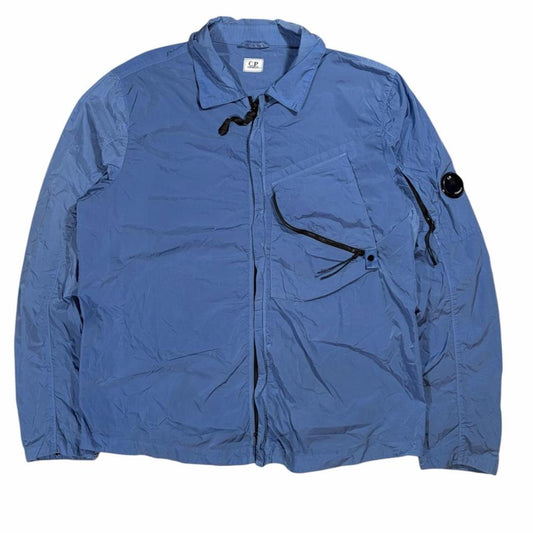CP Company Chrome nylon shimmer overshirt jacket (XL)
