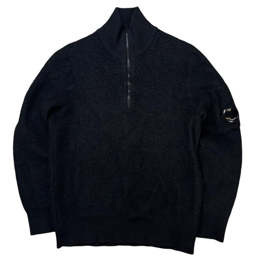 CP company knit quarter zip sweatshirt (M)