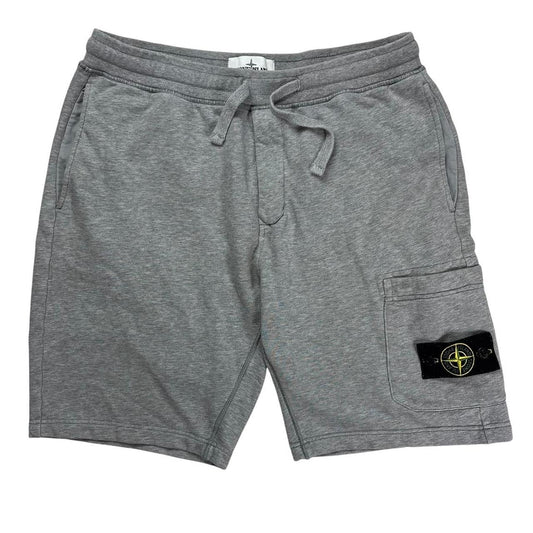 Stone island grey sweat shorts (M)