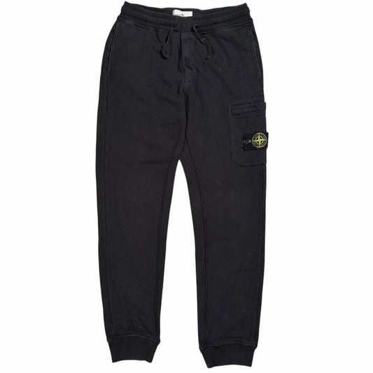 Stone island black joggers (S)