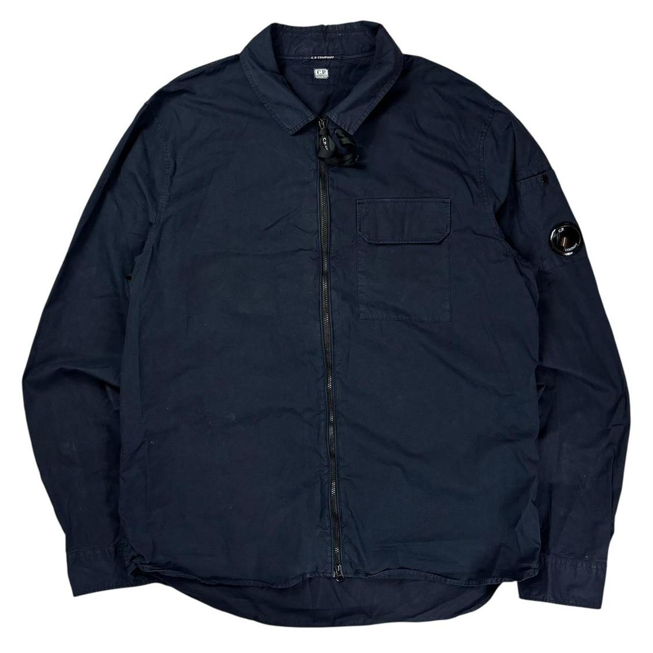 CP company navy single pocket overshirt jacket (XXL)