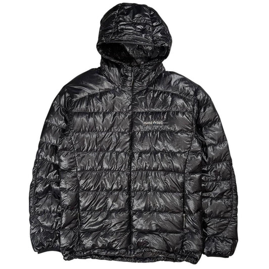 Montbell black down puffer jacket (M)