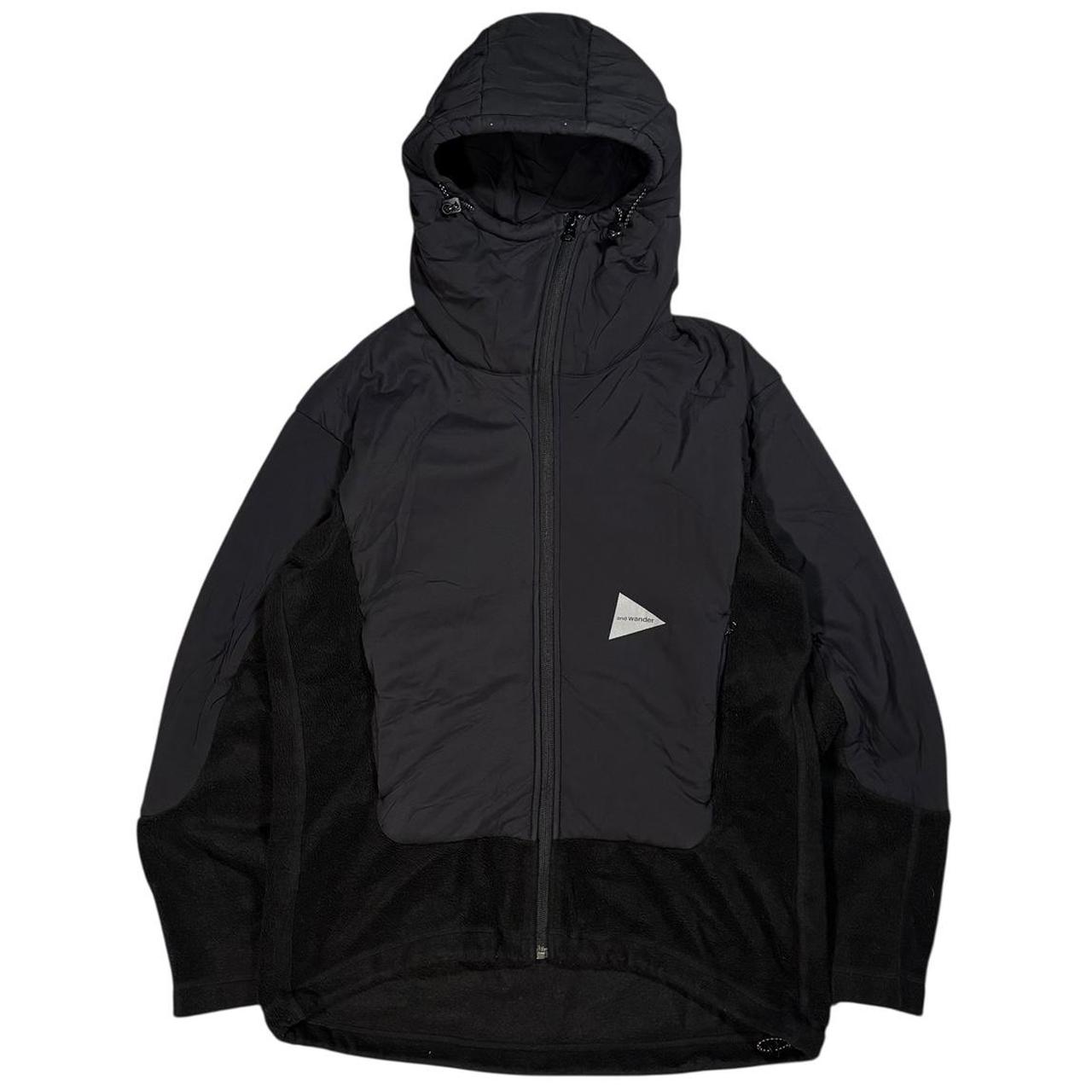 And wander Pertex nylon top fleece jacket (L)