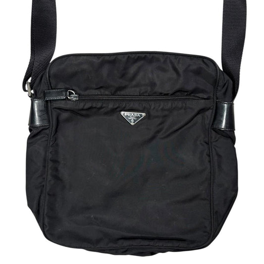 Prada black crossbody side bag