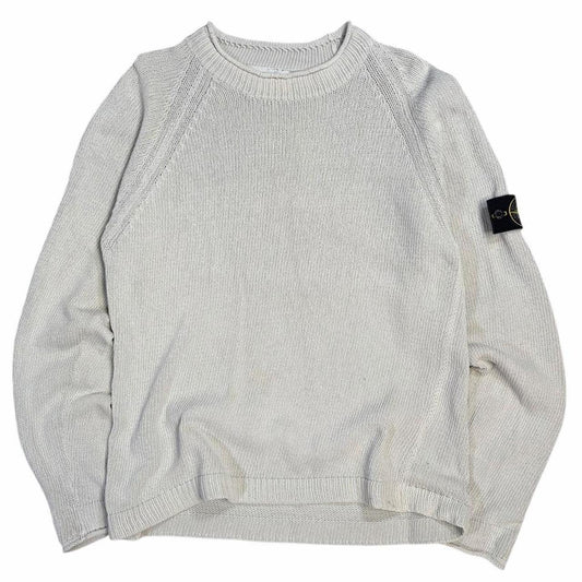 Stone island SS 2002 knitted pullover sweatshirt (M)