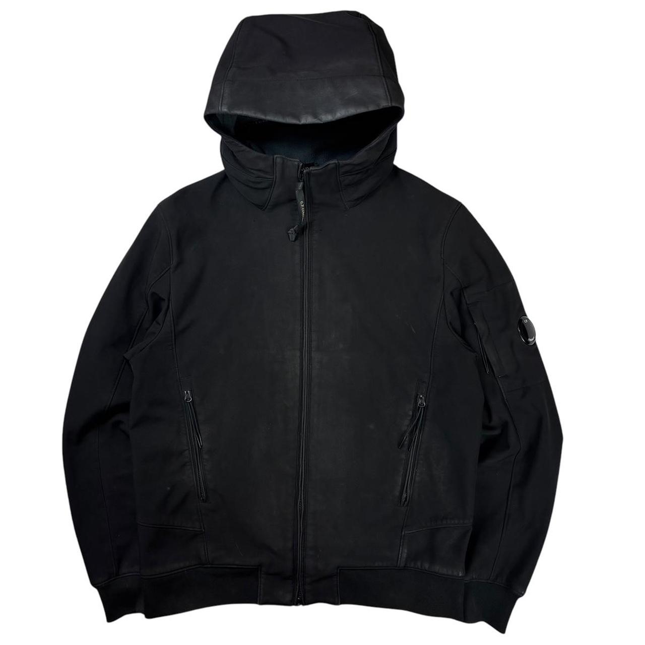 CP company black soft shell jacket (M)