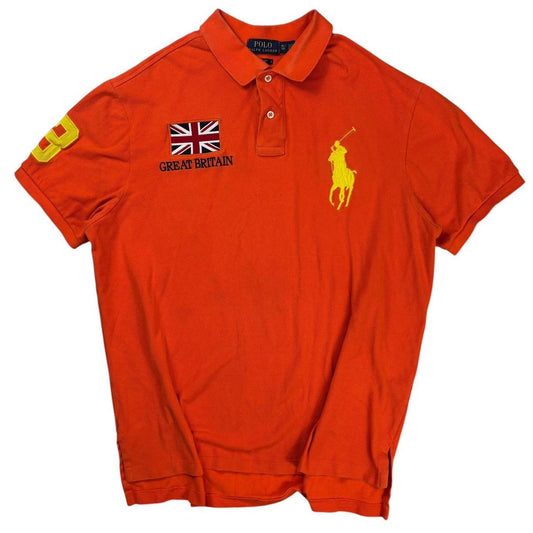 Ralph Lauren big pony chief Keef style Great Britain polo shirt (XL)
