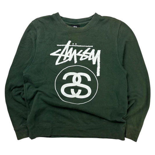 Stussy graphic pullover sweatshirt (S)
