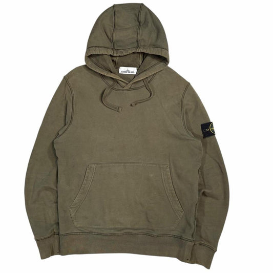 Stone island thick pullover hoodie (S)