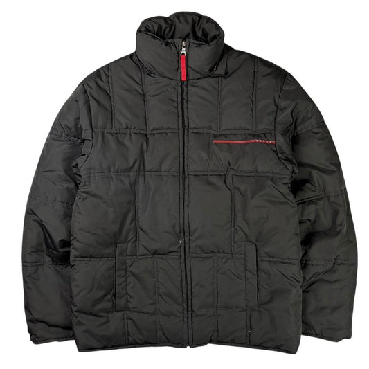 Prada down puffer jacket (L)