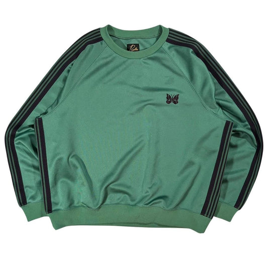Needles green pullover sweatshirt (M)