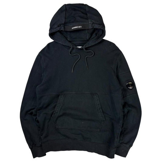 CP company black pullover hoodie (L)