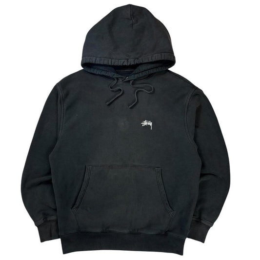Stussy embroidered stock logo pullover hoodie (S)