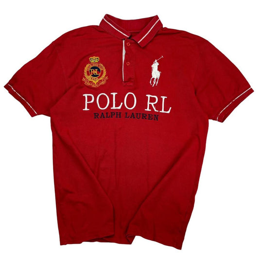 Ralph Lauren big pony chief Keef style polo shirt