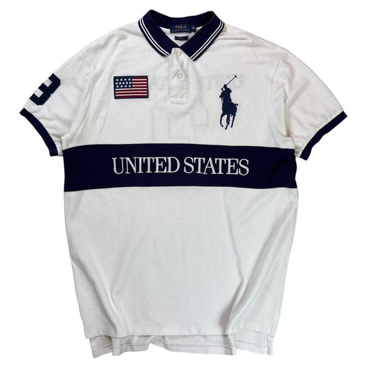 Ralph Lauren big pony chief Keef style USA polo shirt (XL)