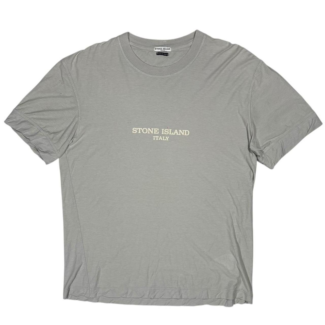 Stone island SS 2005 spellout T shirt (L)