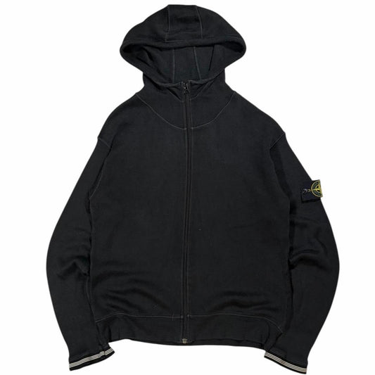 Stone island AW 2005 knit zip up hoodie (M)