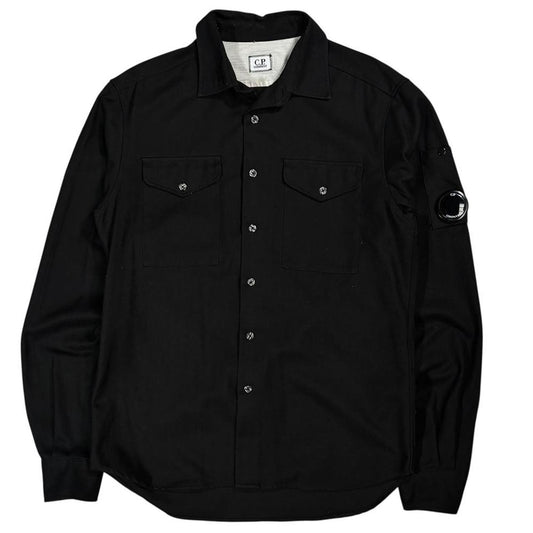 CP company black overshirt jacket (S)