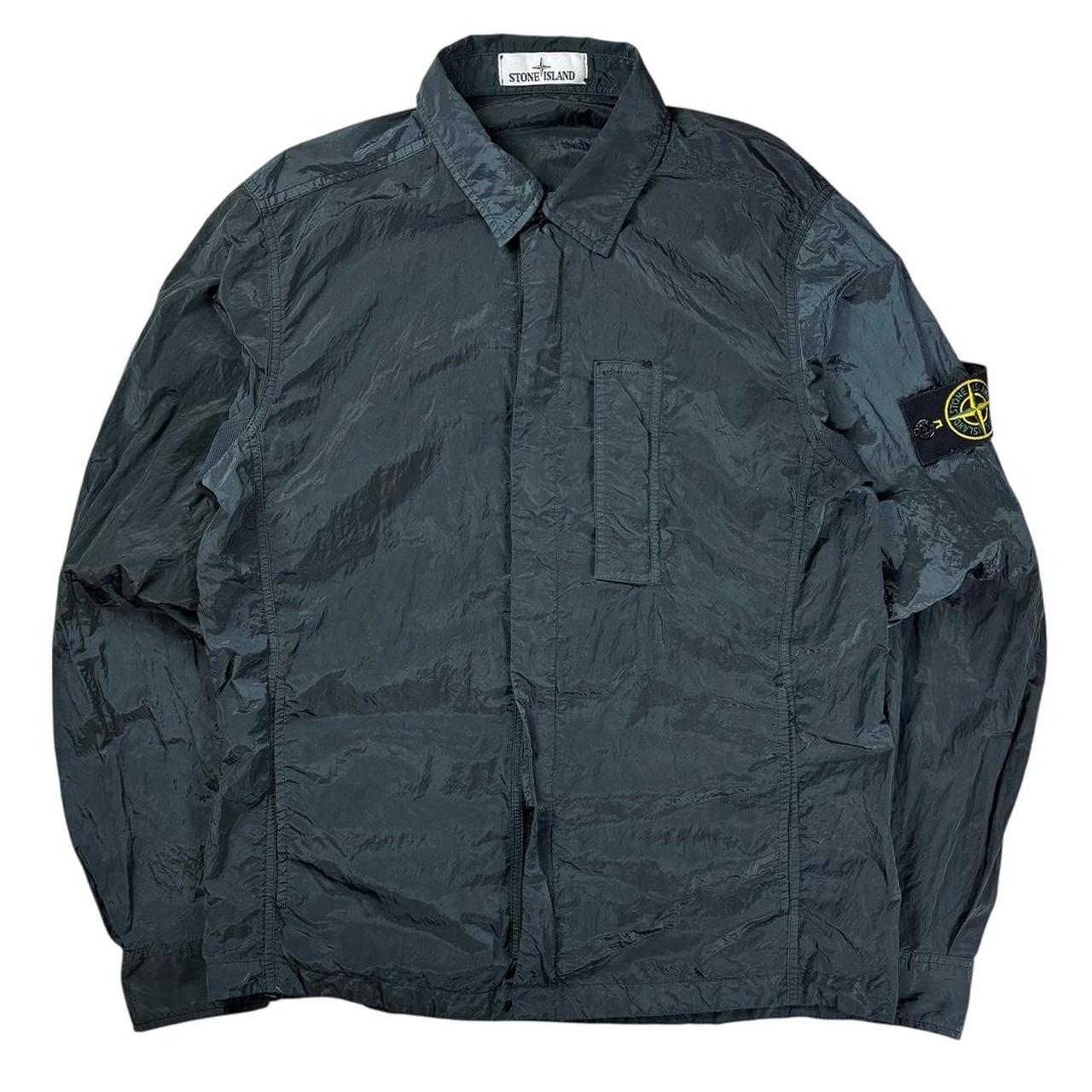 Stone island nylon metal shimmer overshirt jacket (S)