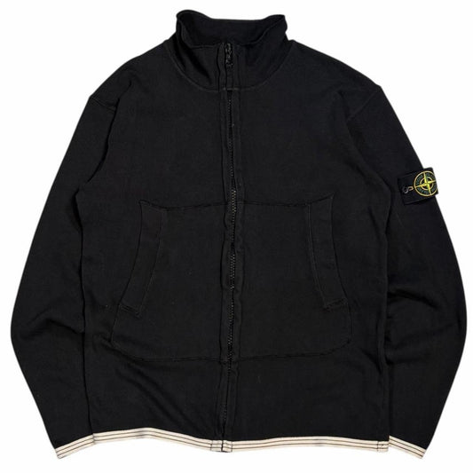 Stone island SS 2006 knit zip up sweatshirt (XL)