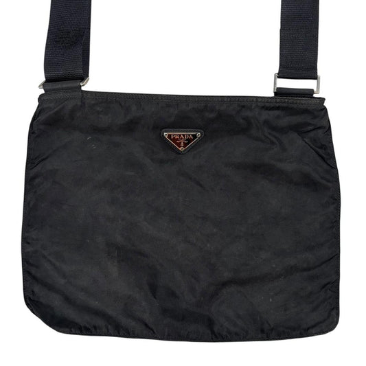 Prada black crossbody side bag
