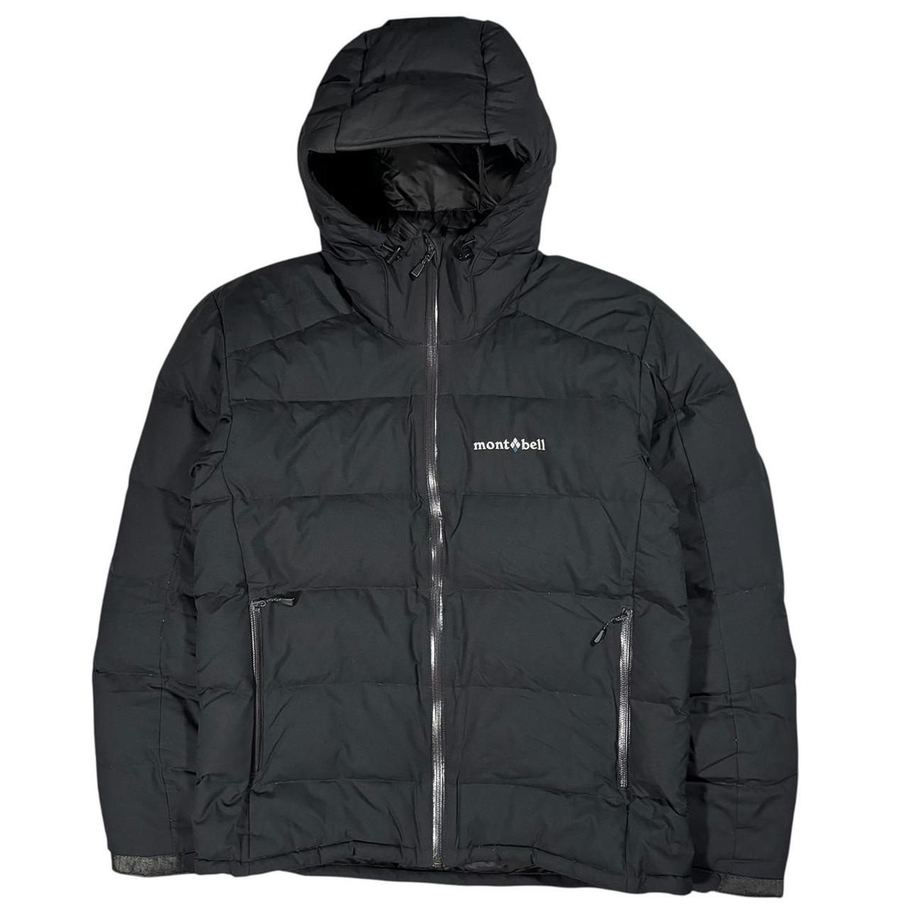 Montbell black down puffer jacket (M)