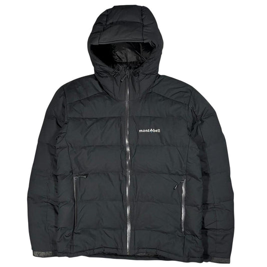 Montbell black down puffer jacket (M)