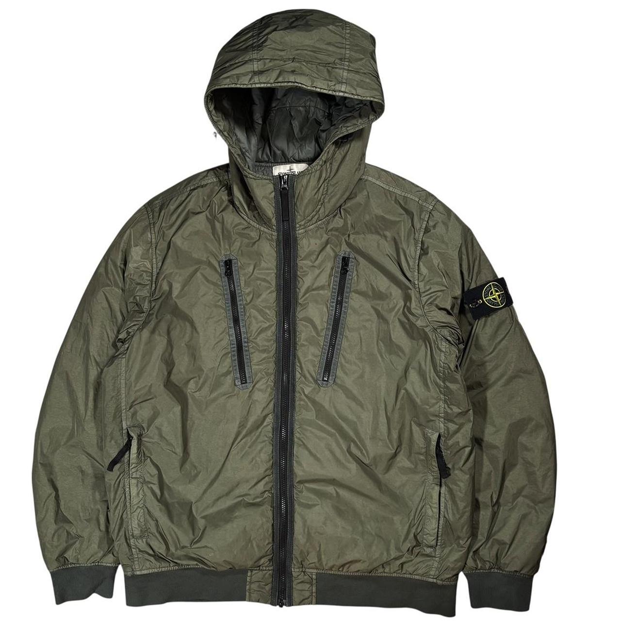 Stone island Primaloft garment dyed crinkle reps jacket (XXL)