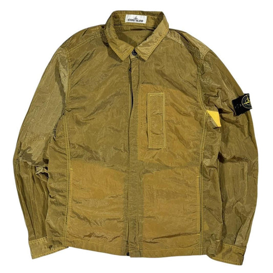 Stone island nylon metal shimmer overshirt jacket (M)