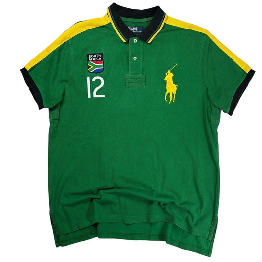 Ralph Lauren big pony chief keef style South Africa polo shirt (XL)