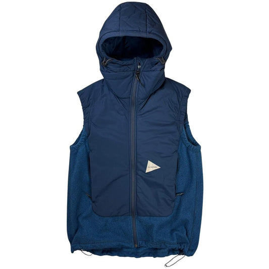 And wander nylon top fleece Pertex gilet (S)