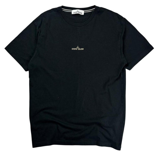 Stone island black T shirt (M)