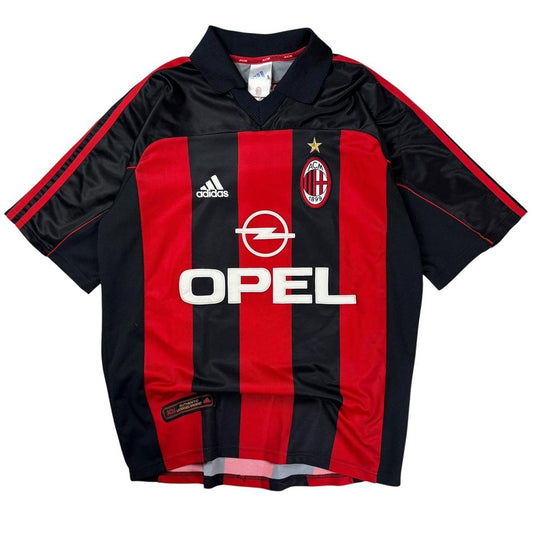 AC Milan 2000-2002 home football shirt (M)