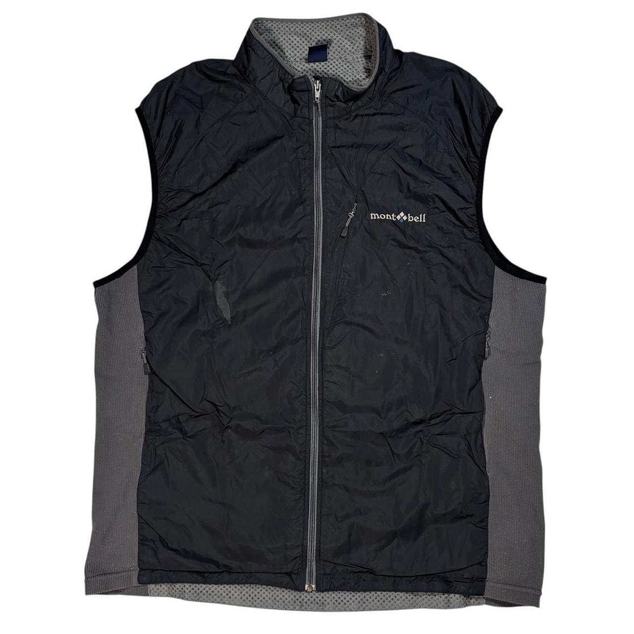 Montbell nylon windbreaker gilet (XL)