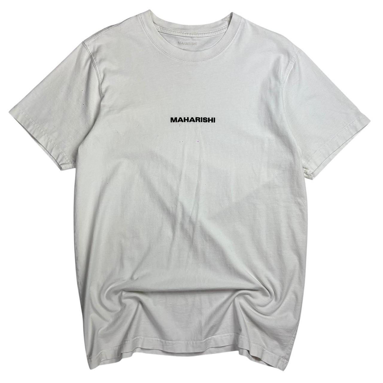 Maharishi embroidered spell out T shirt (S)
