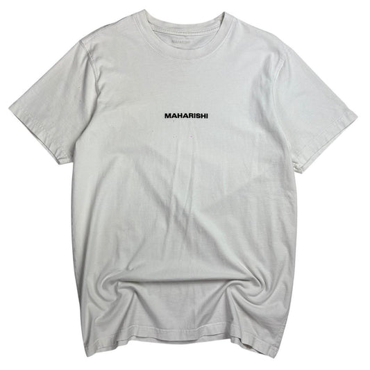 Maharishi embroidered spell out T shirt (S)