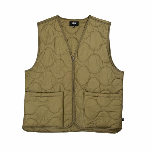 Stussy quilted vest gilet (XL)