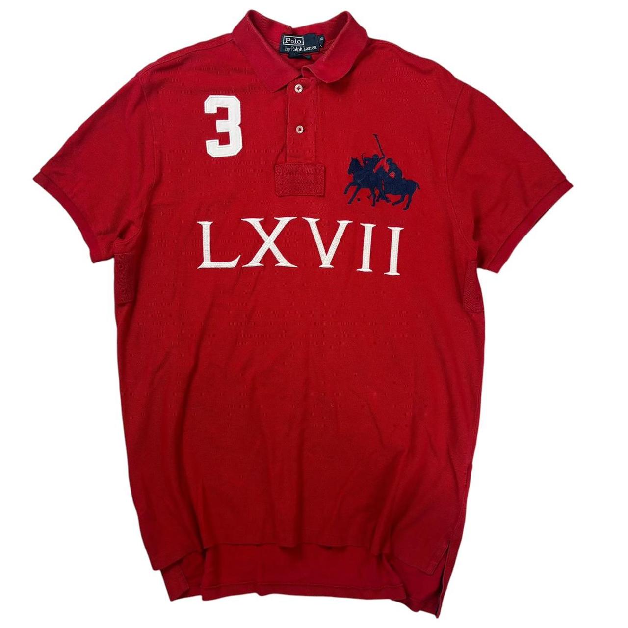 Ralph Lauren big pony chief Keef style polo shirt (L)