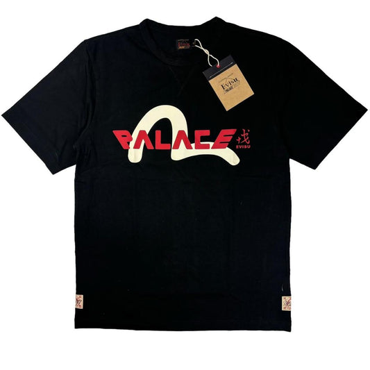 Palace x Evisu logo T shirt (M)