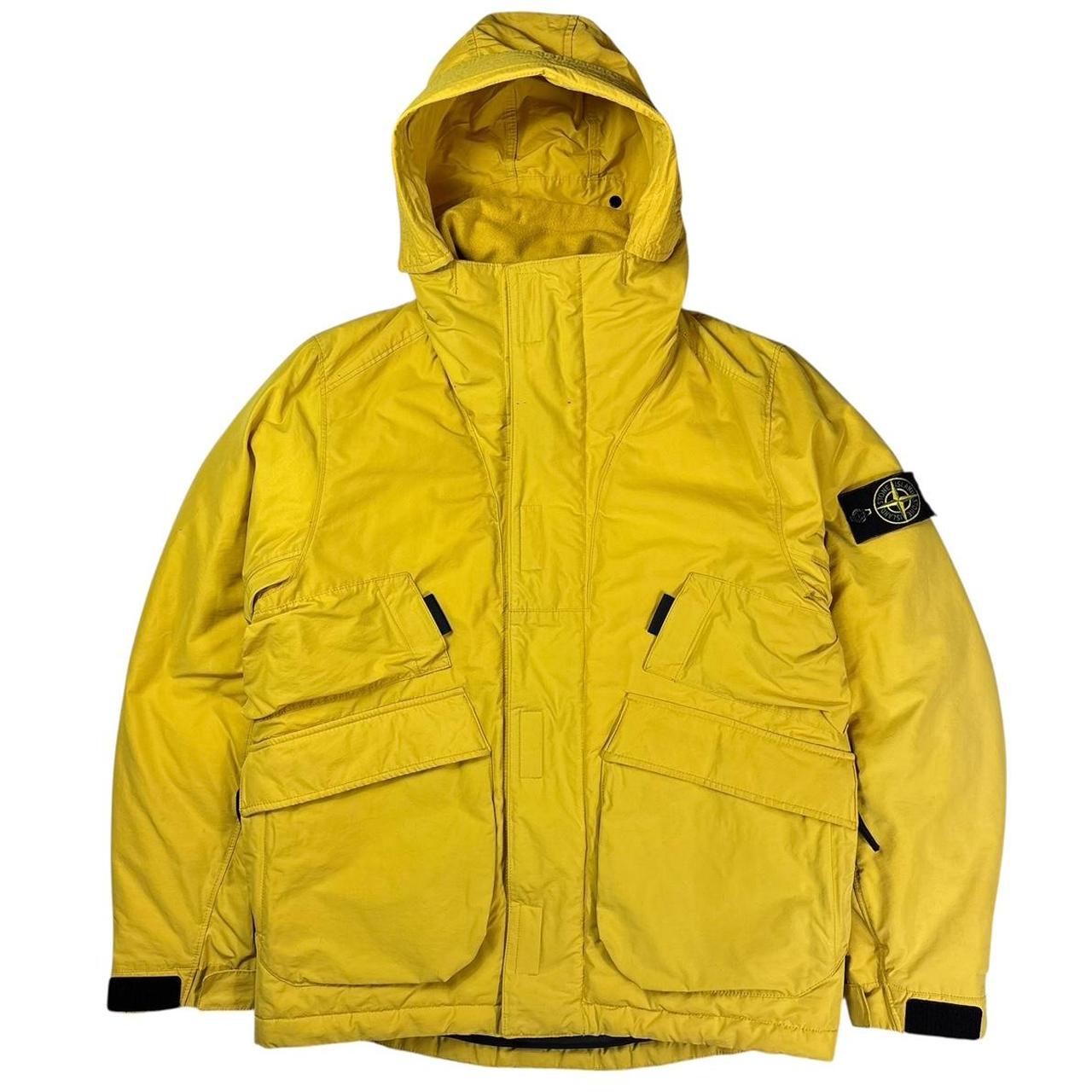 Stone island micro reps down puffer jacket with primaloft insulation technology (S)