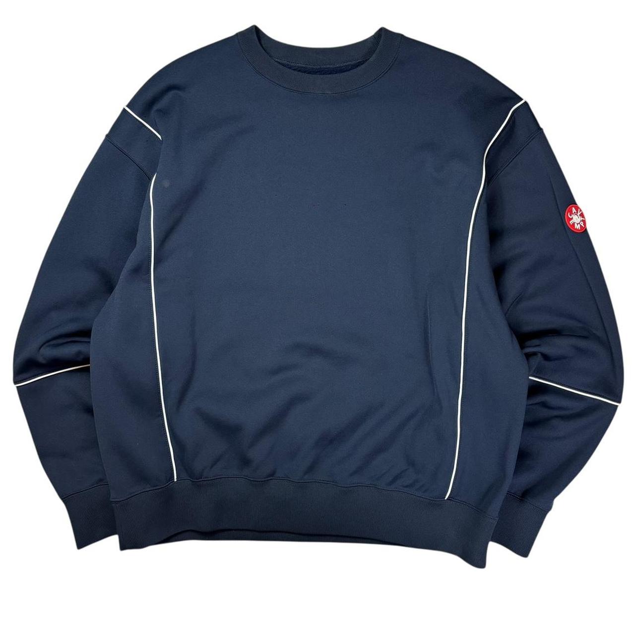 Cav empt navy pullover sweatshirt (L)