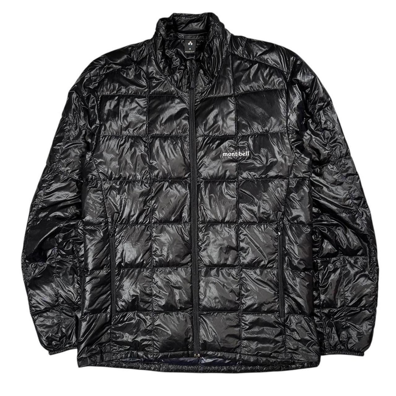 Montbell black square stitch down puffer jacket (M)