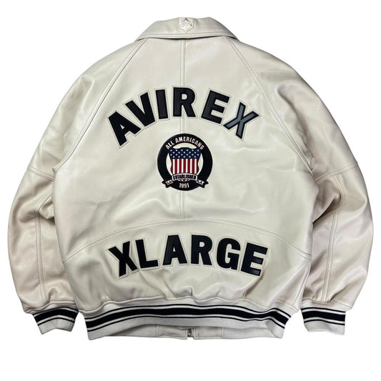 Avirex USA leather jacket (L)
