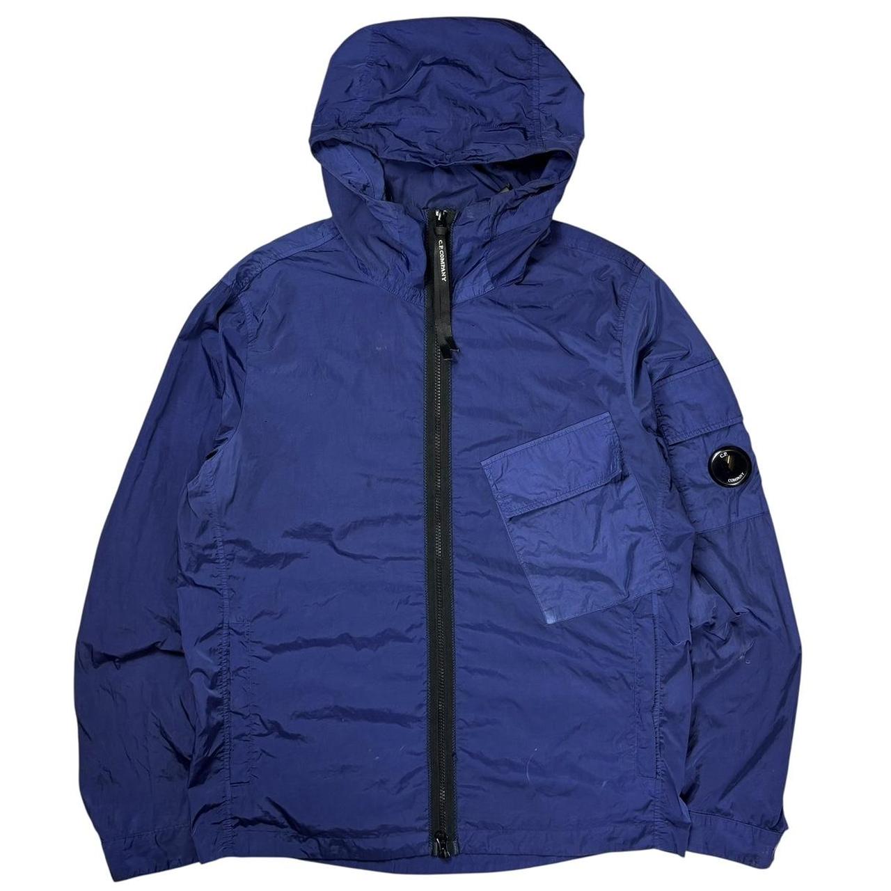 CP company chrome nylon shimmer windbreaker jacket (M)
