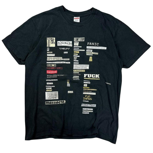 Supreme cutouts T shirt (L)