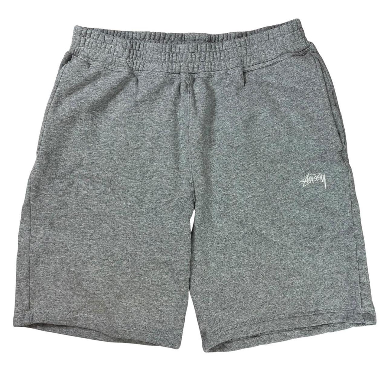 Stussy embroidered logo sweat shorts (M)