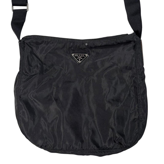 Prada black crossbody side bag