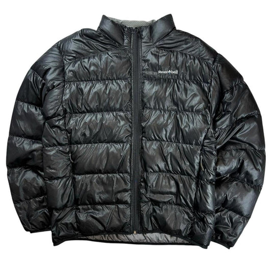 Montbell black down puffer jacket